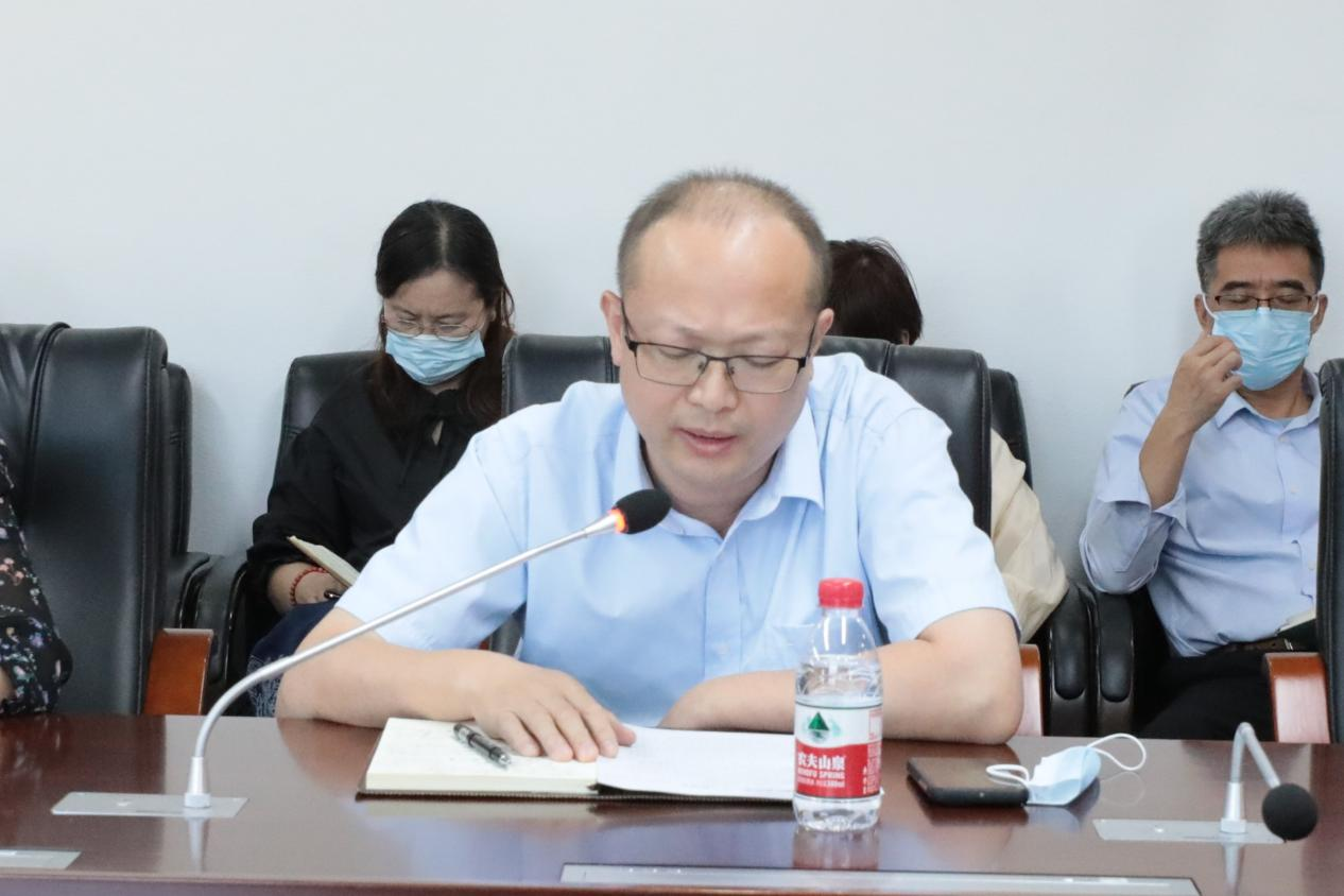 党委办公室主任王昭作交流发言