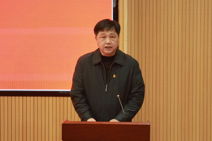 金年会金字招牌党委副书记曾繁雄在会上讲话